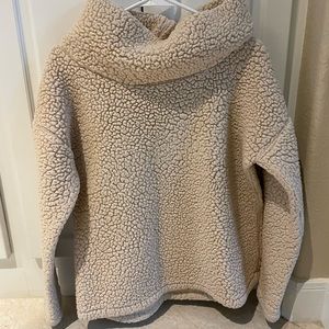 Cowl neck sweatshirt